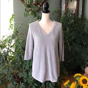3/4 sleeve, long sweater tunic